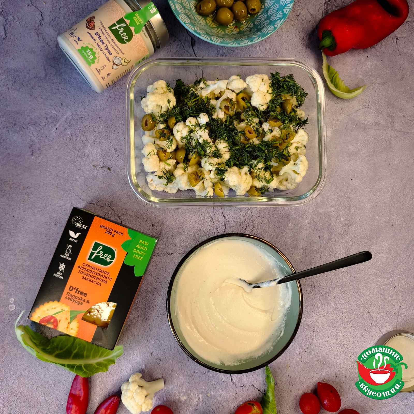 вкусен карфиол на фурна